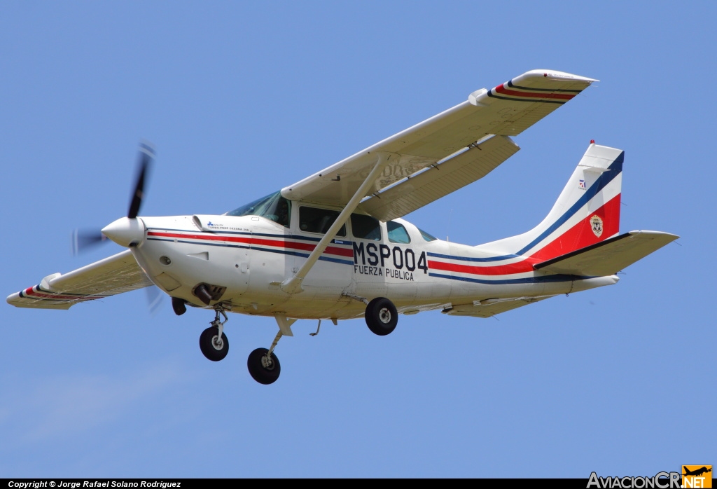 MSP004 - Cessna U206G/Soloy Turbine 206 - Ministerio de Seguridad Pública - Costa Rica