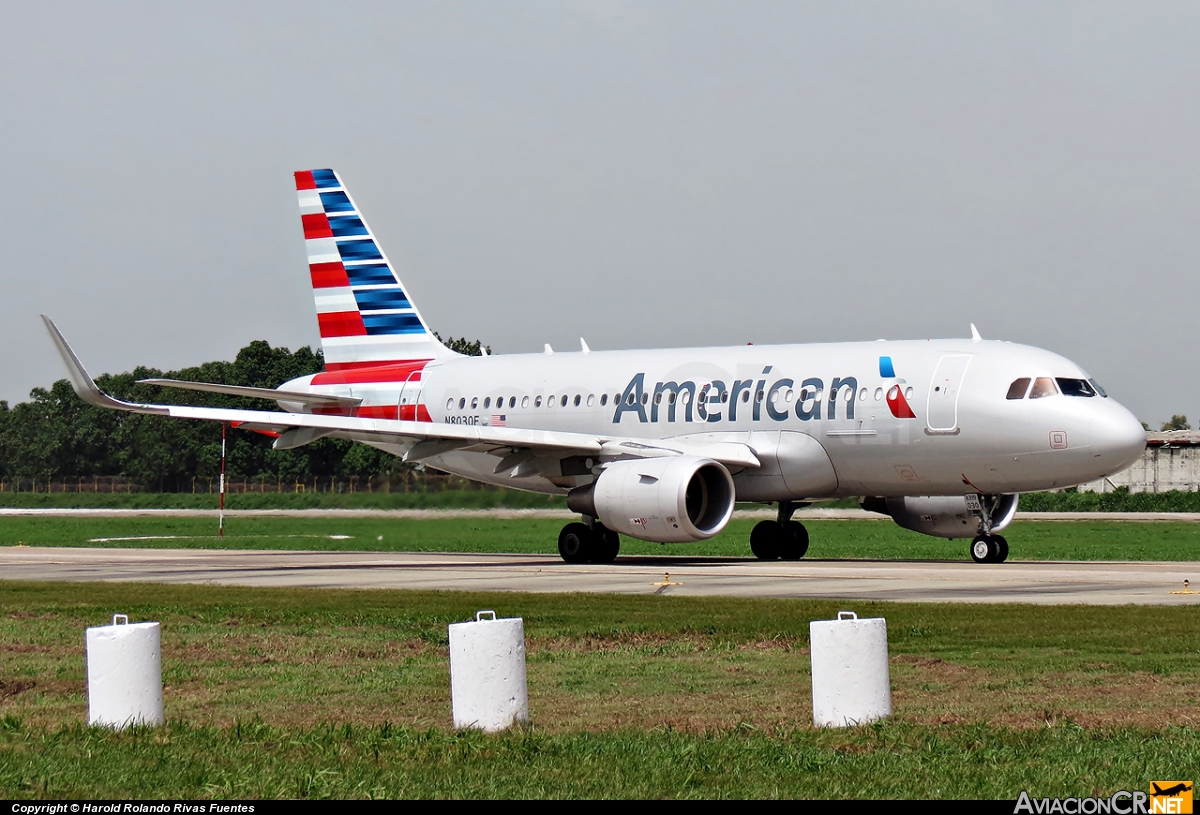 N8030F - Airbus A319-115 - American Airlines