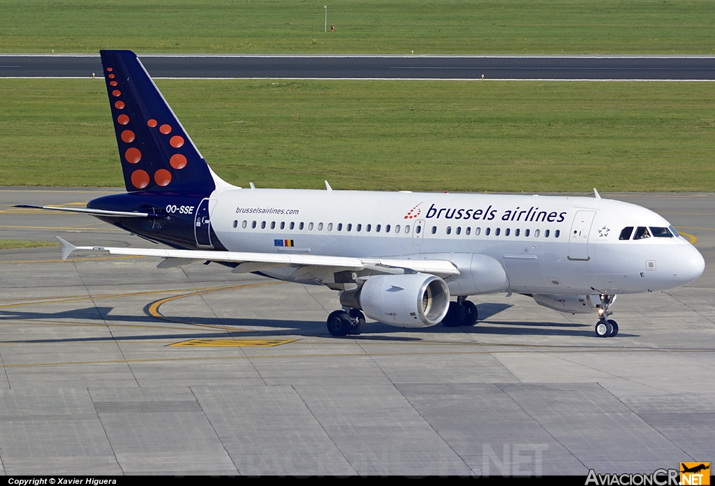 OO-SSE - Airbus A319-112 - Brussels airlines