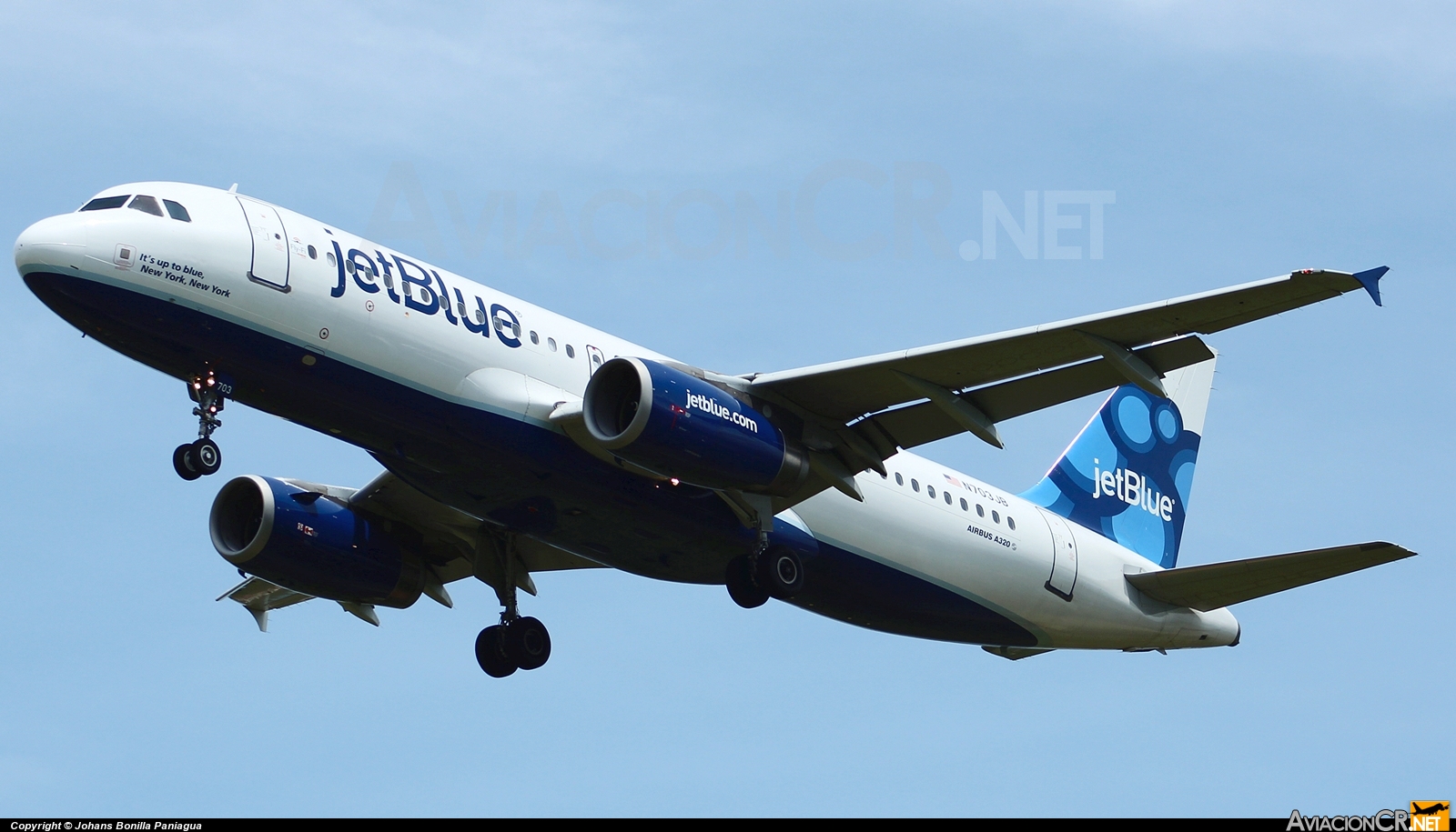 N703JB - Airbus A320-232 - Jet Blue