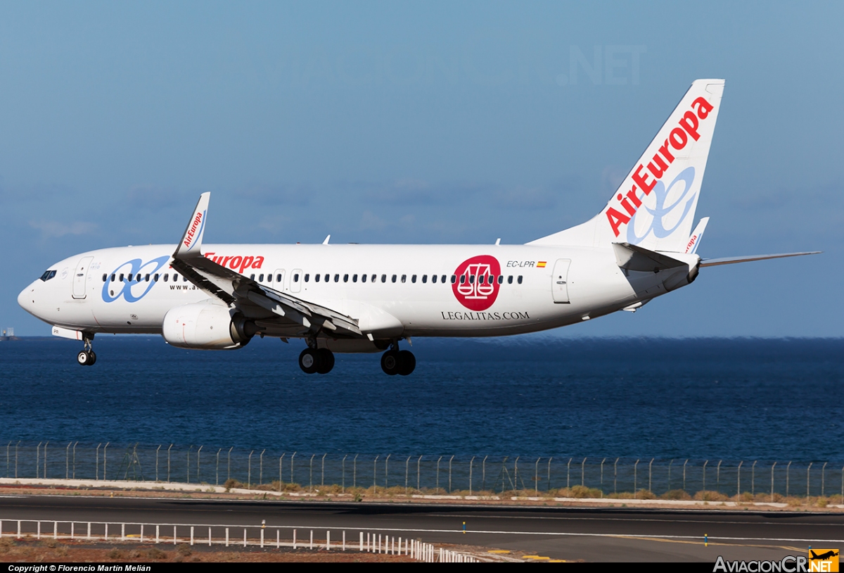 EC-LPR - Boeing 737-85P - Air Europa