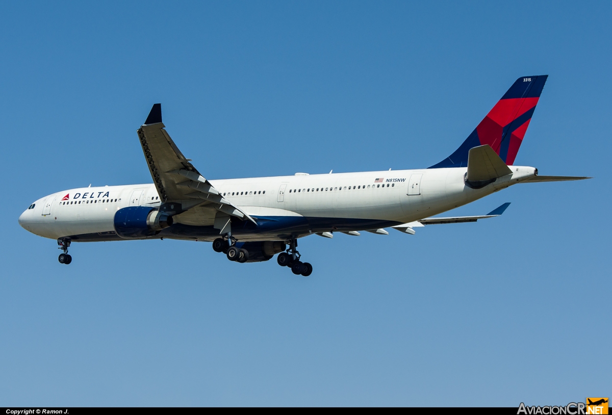 N815NW - Airbus A330-323X - Delta Air Lines