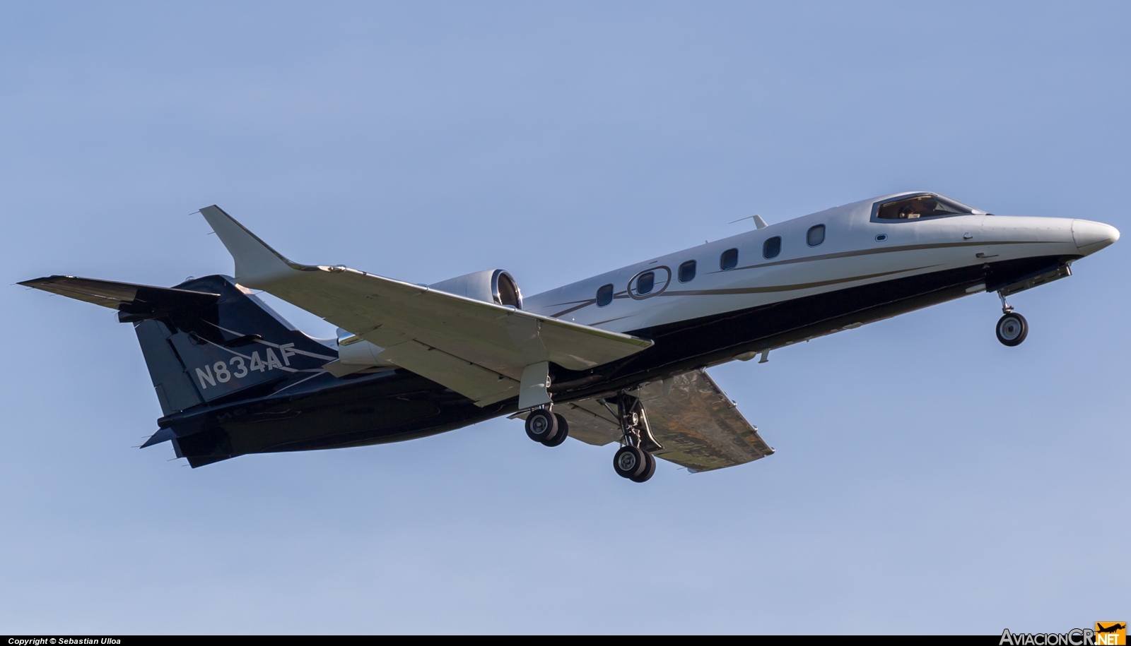 N834AF - Bombardier Learjet 31A - Privado