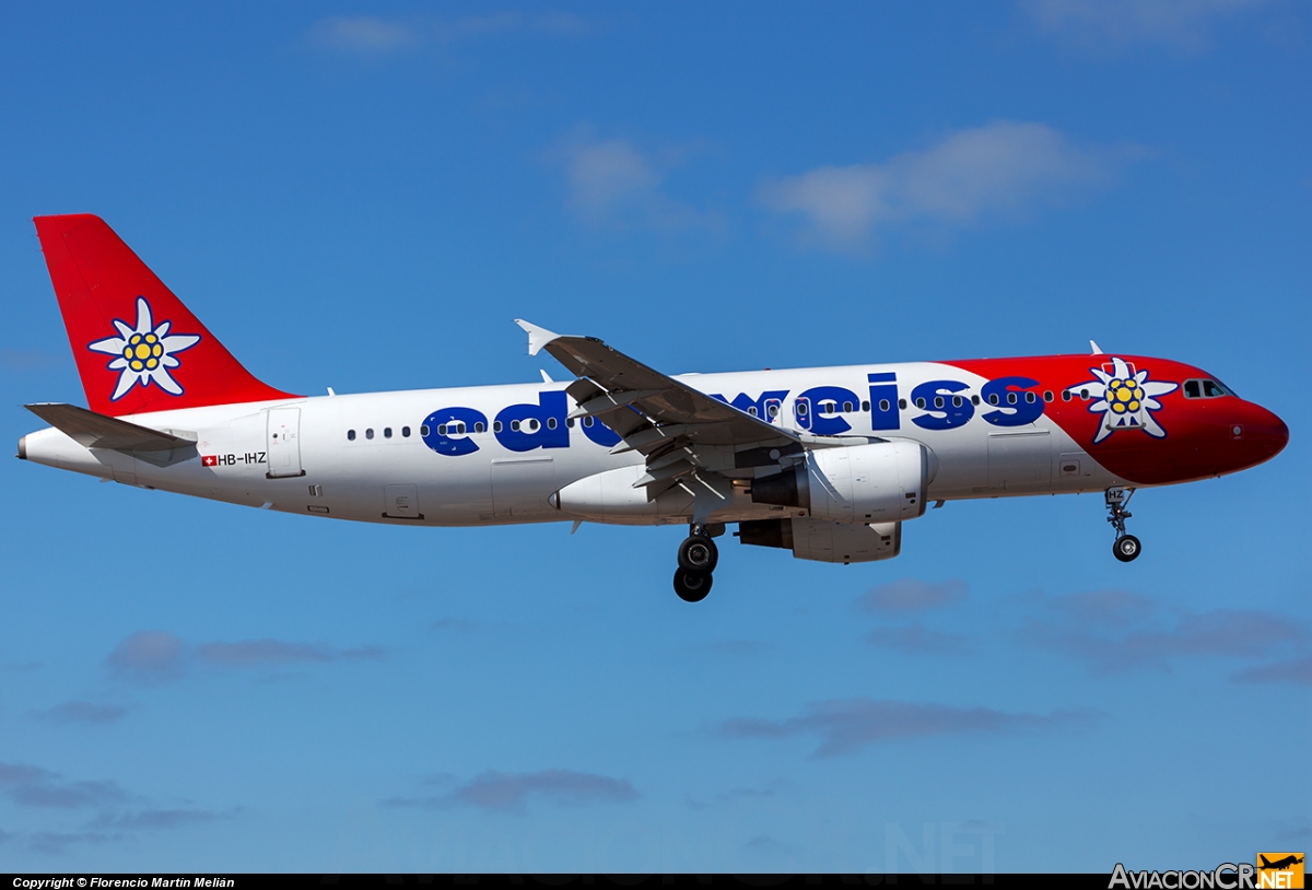HB-IHZ - Airbus A320-214 - Edelweiss Air