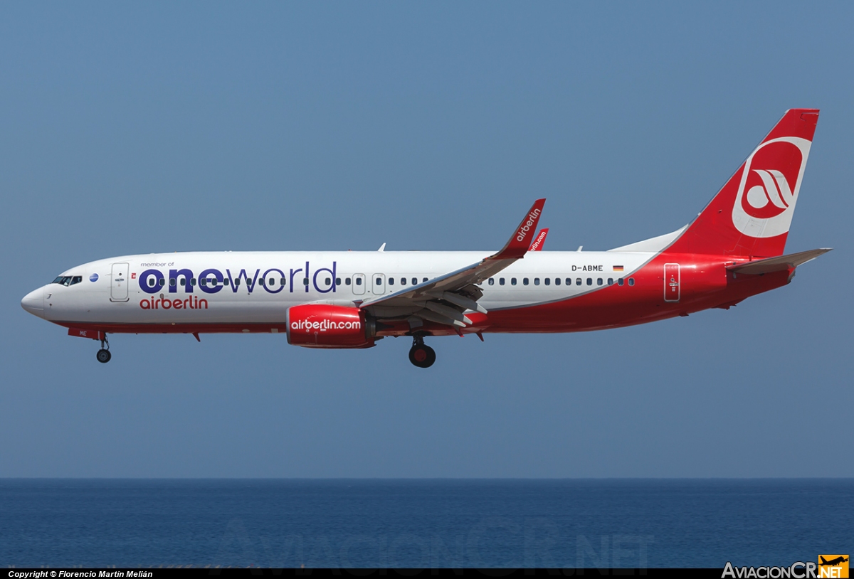 D-ABME - Boeing 737-86J - Air Berlin