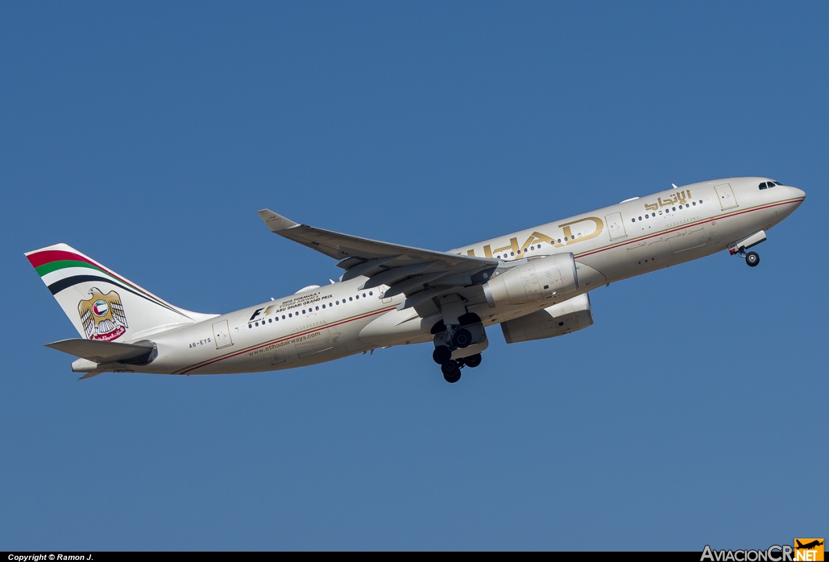 A6-EYS - Airbus A330-243 - Etihad Airways
