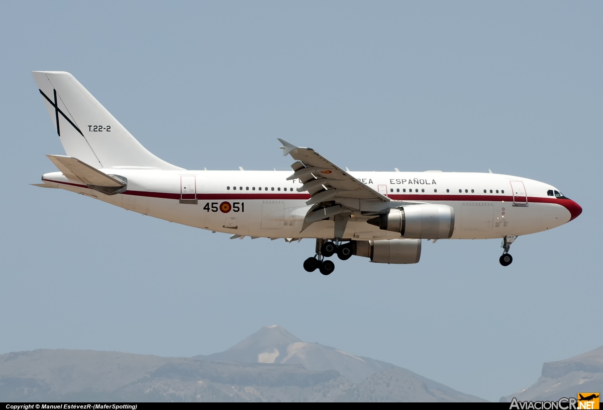 T.22-2 - Airbus A310-304 - Fuerza Aérea Española