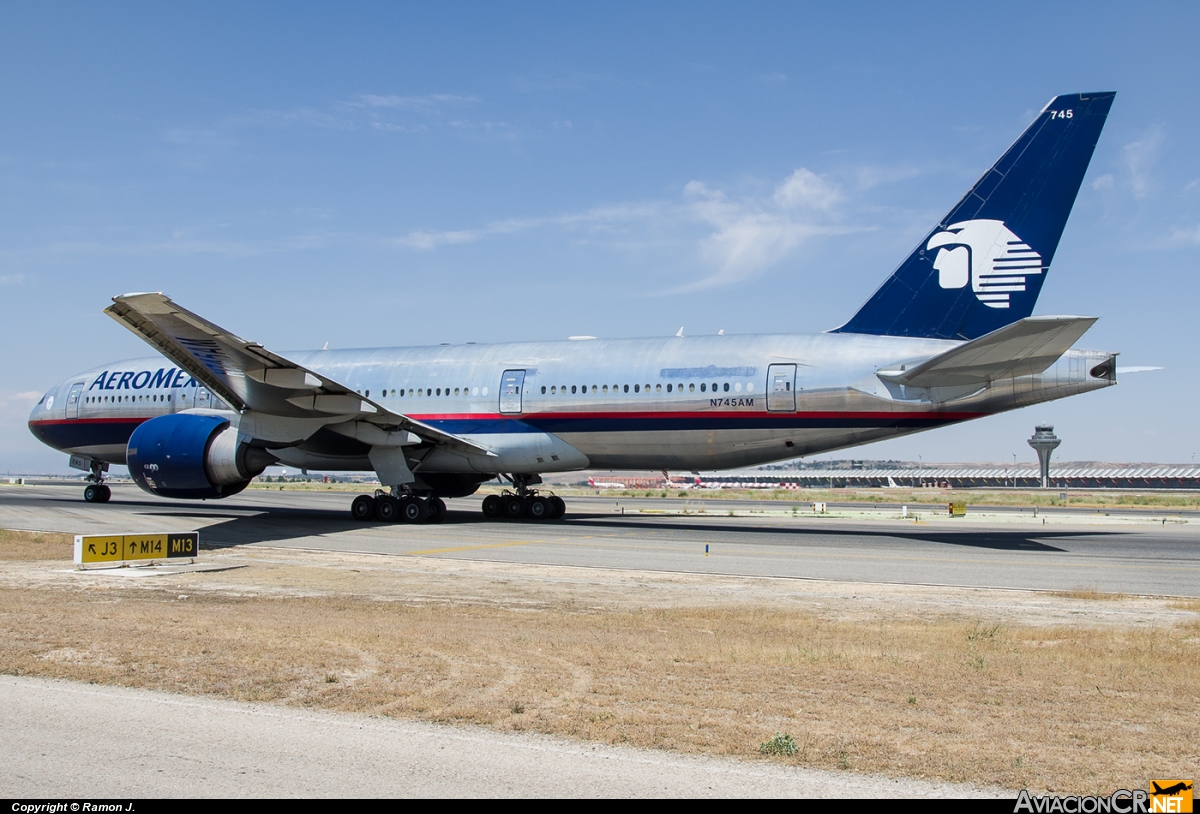 N745AM - Boeing 777-2Q8/ER - Aeromexico