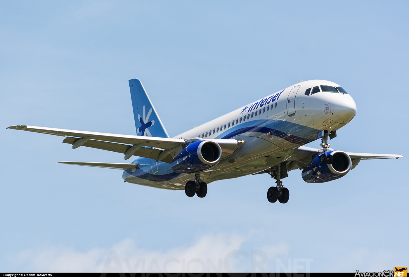 XA-OUI - Sukhoi Super Jet 100-95B - Interjet
