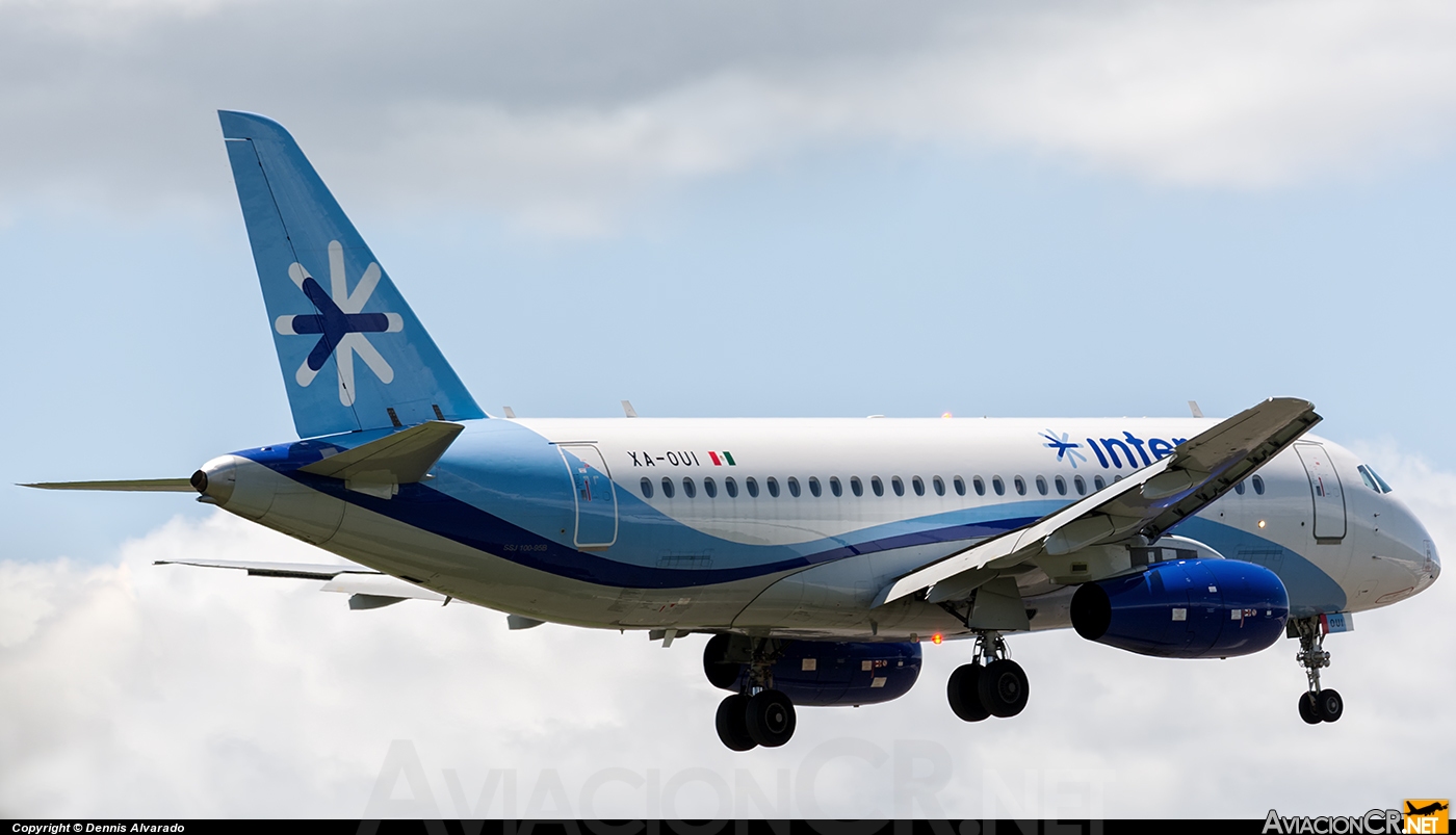 XA-OUI - Sukhoi Super Jet 100-95B - Interjet