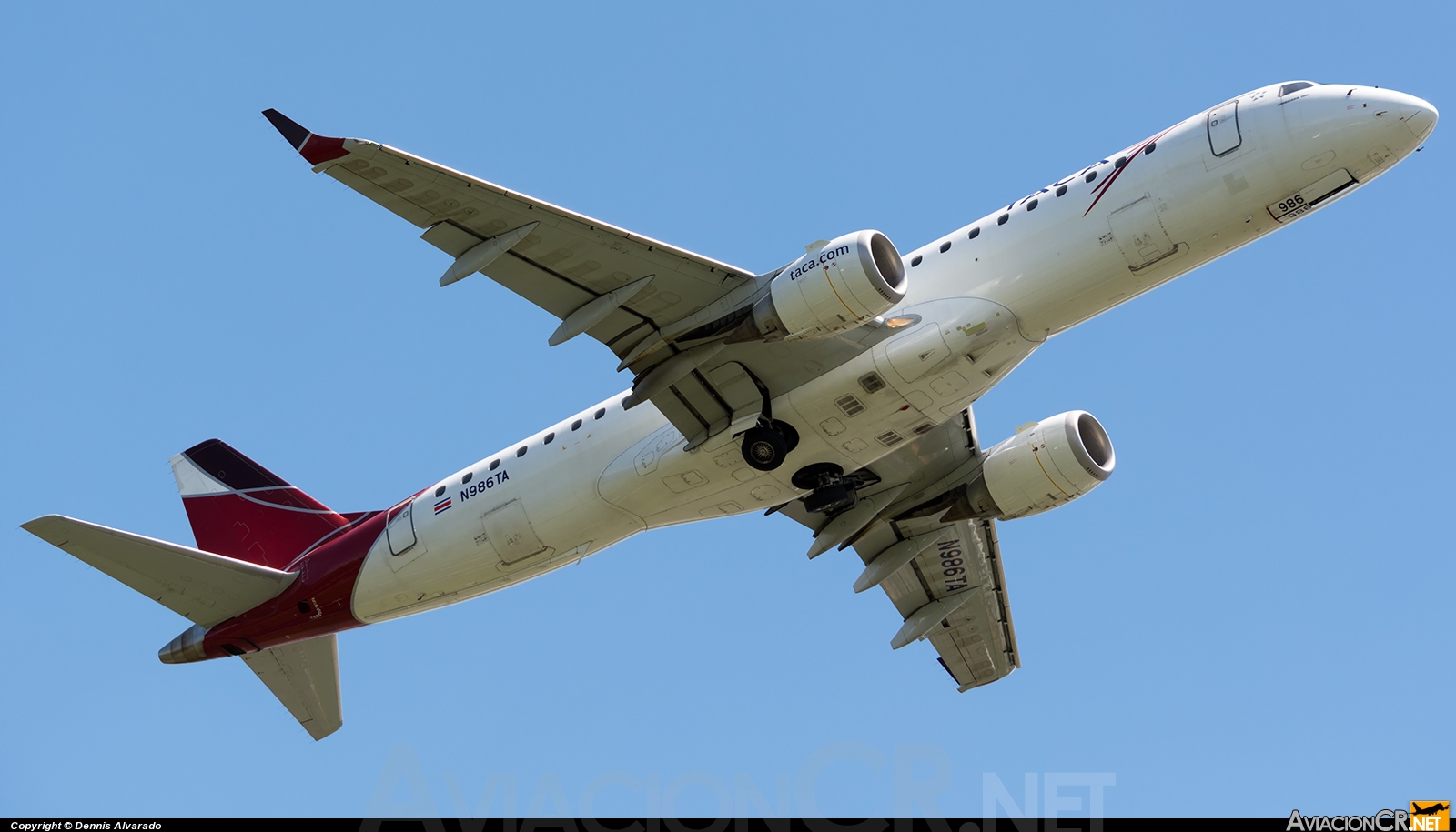 N986TA - Embraer 190-100IGW - TACA