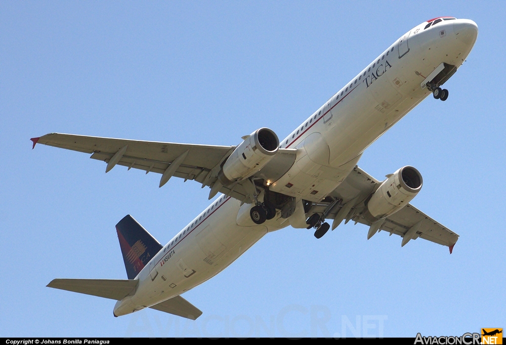 N568TA - Airbus A321-231 - TACA