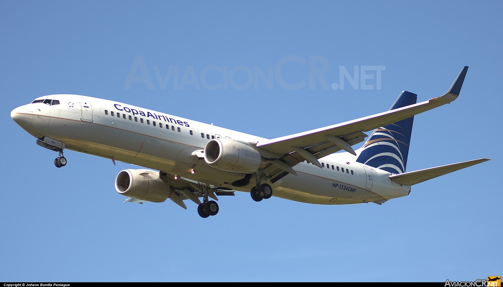 HP-1534CMP - Boeing 737-8V3 - Copa Airlines