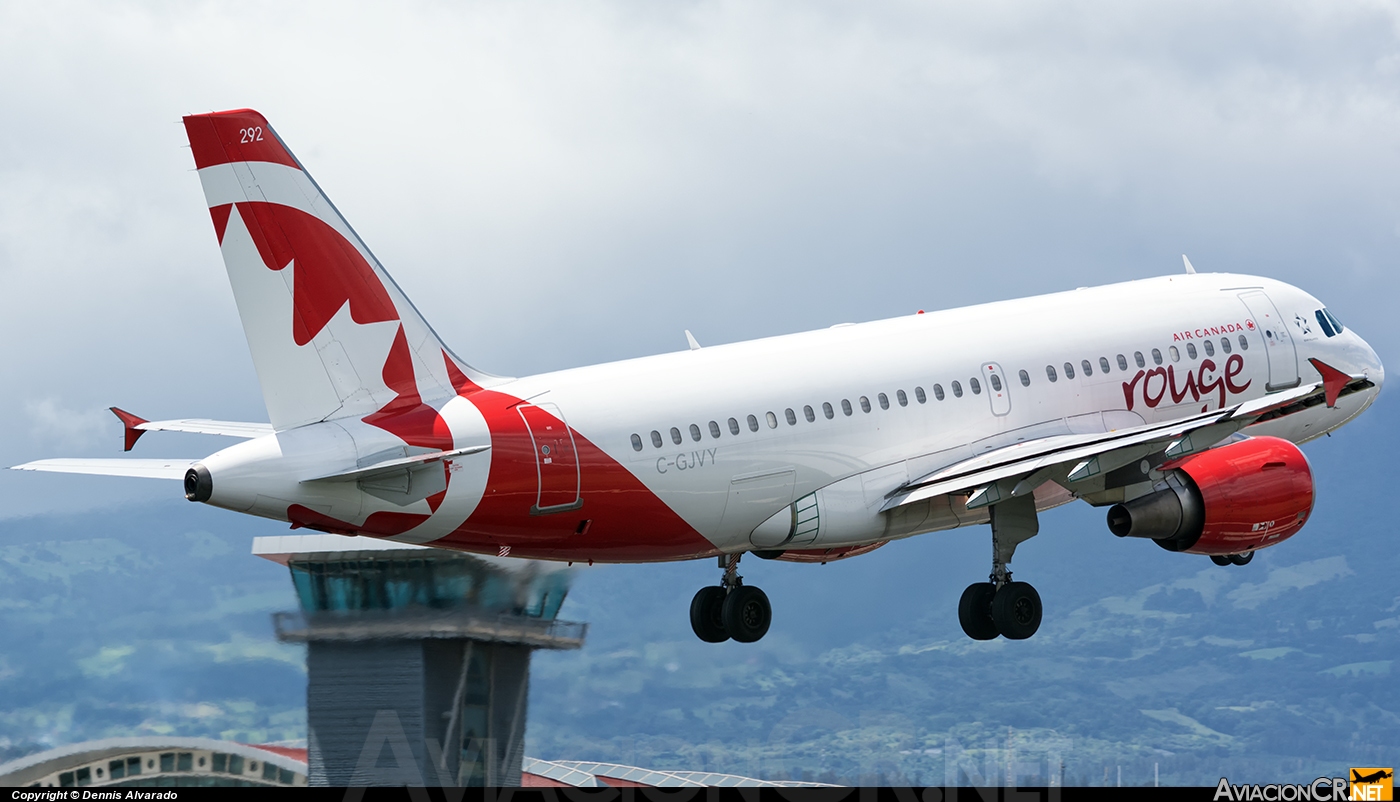 C-GJVY - Airbus A319-112 - Air Canada Rouge