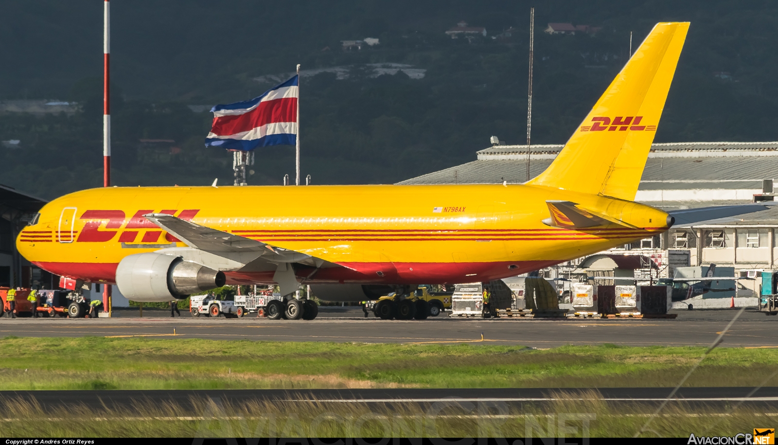 N798AX - Boeing 767-281(BDSF) - DHL (ABX Air)