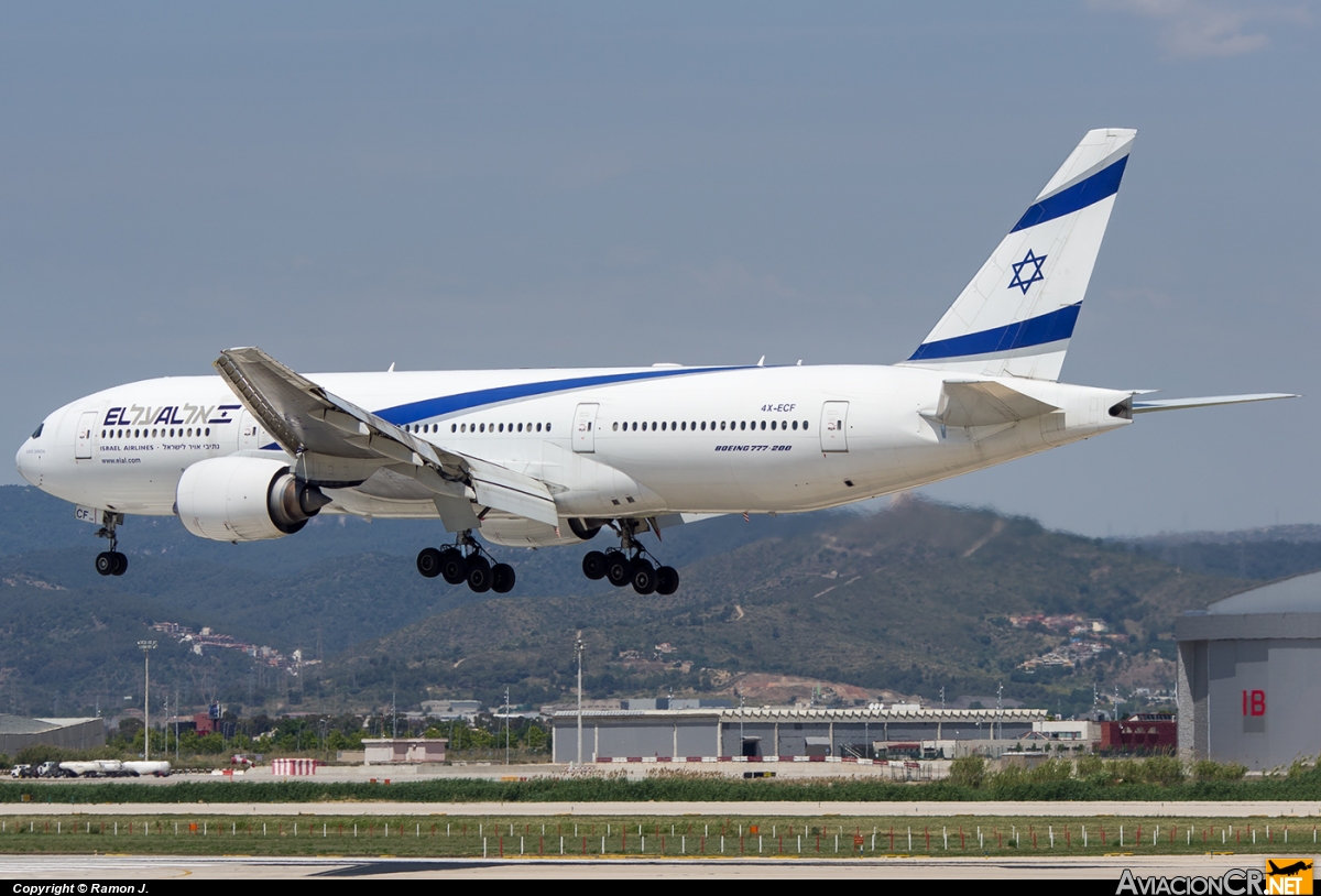 4X-ECF - Boeing 777-258/ER - El Al Israel Airlines