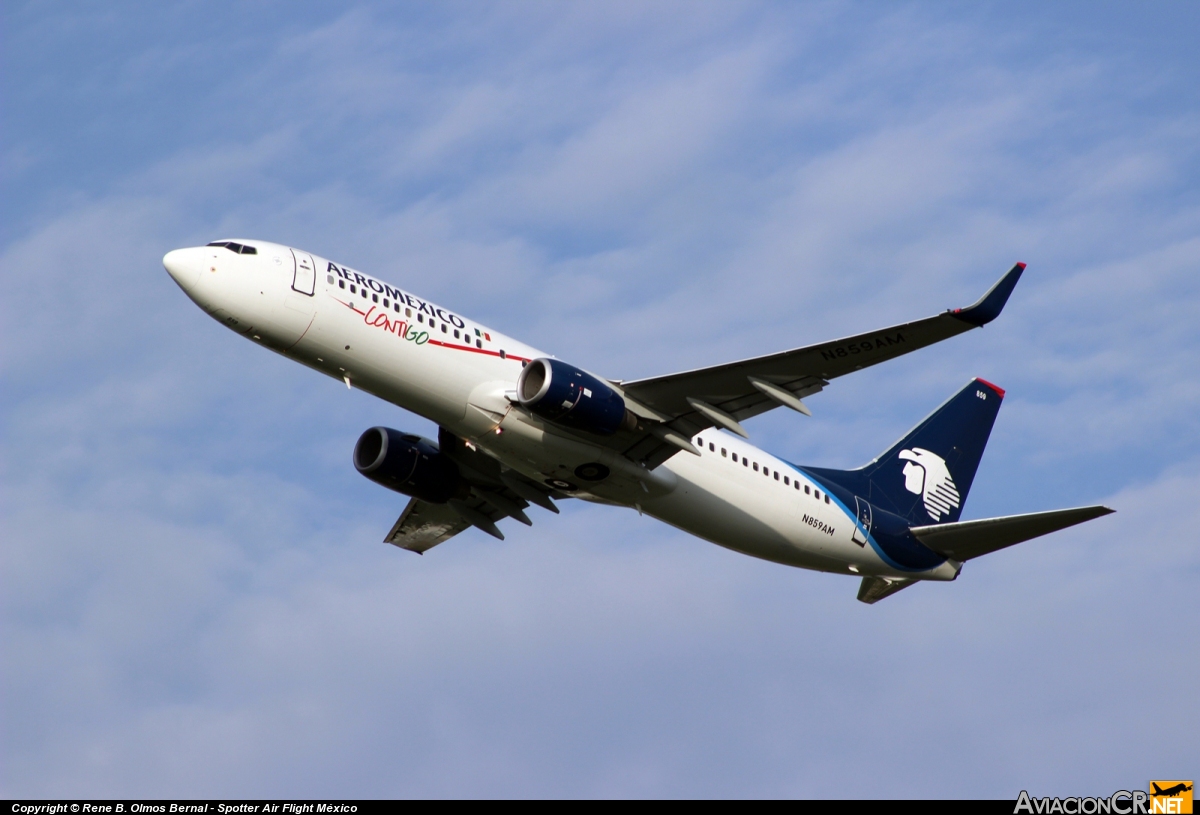 N859AM - Boeing 737-8Q8 - Aeromexico