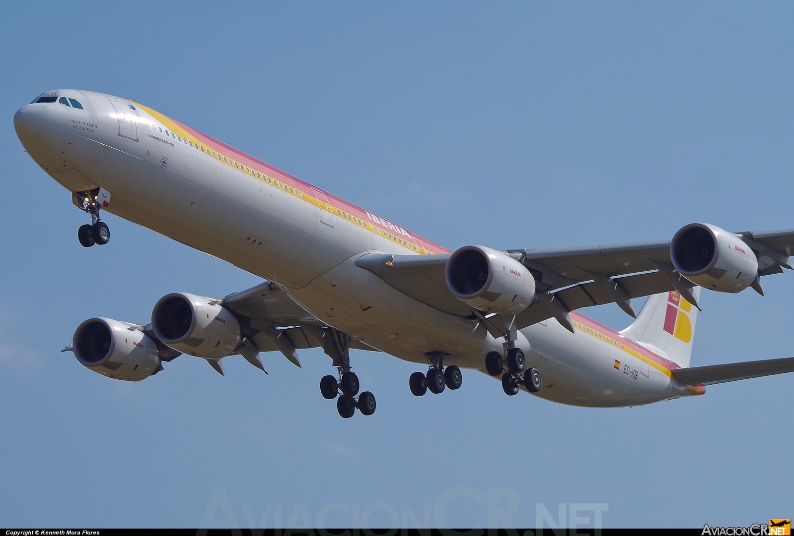 EC-IOB - Airbus A340-642 - Iberia