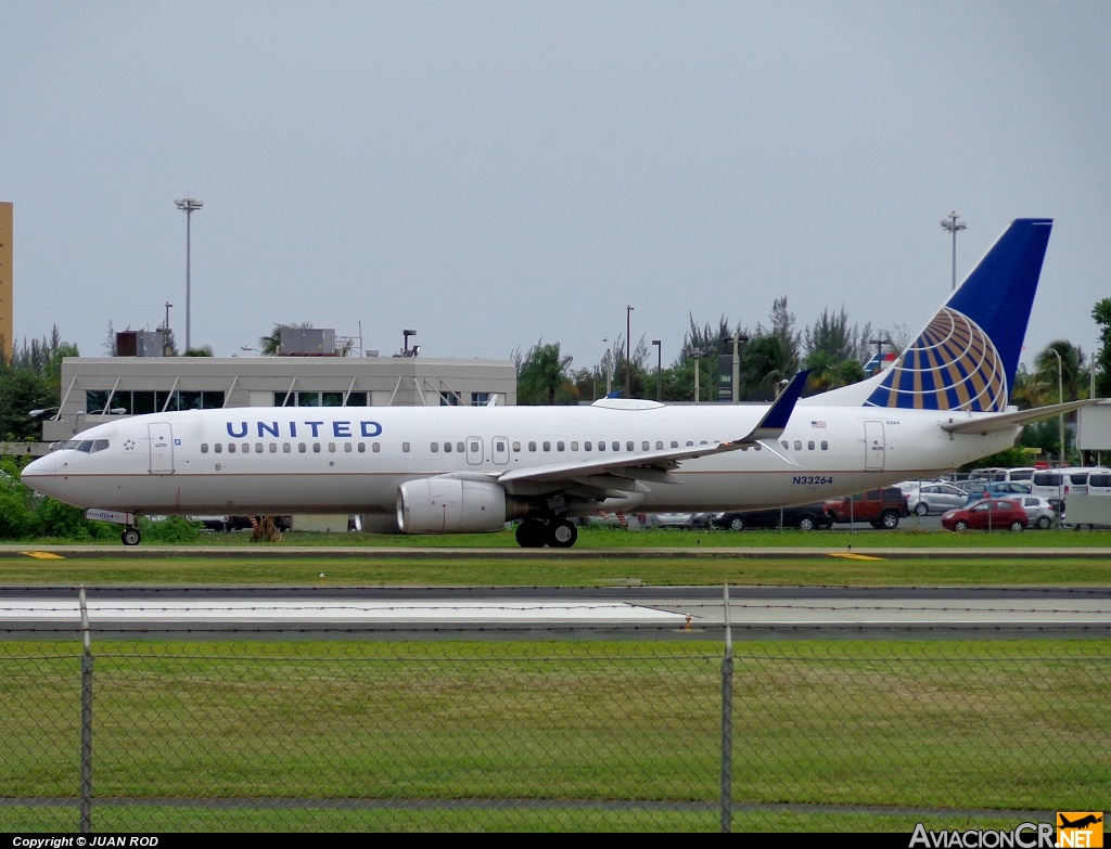N33264 - Boeing 737-824 - United Airlines