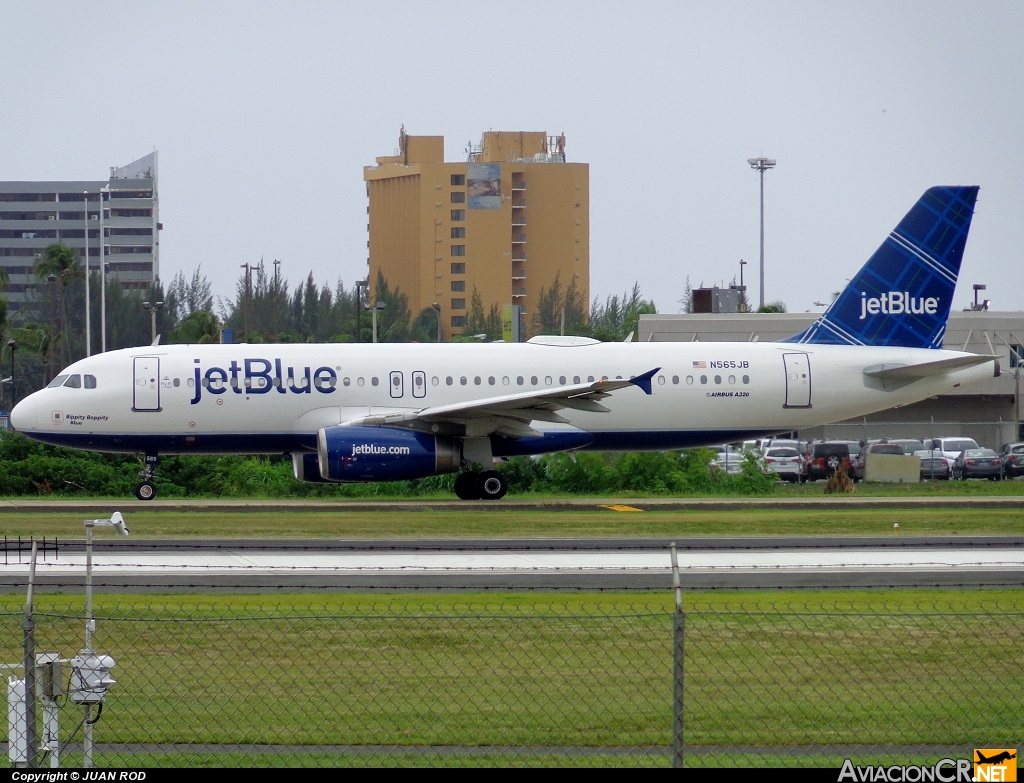 N565JB - Airbus A320-232 - Jet Blue