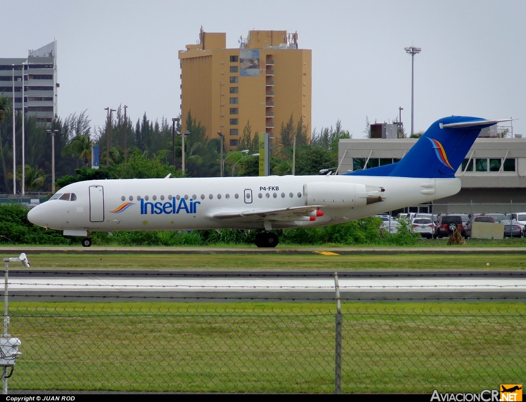 P4-FKB - Fokker 70 - Insel Air Aruba