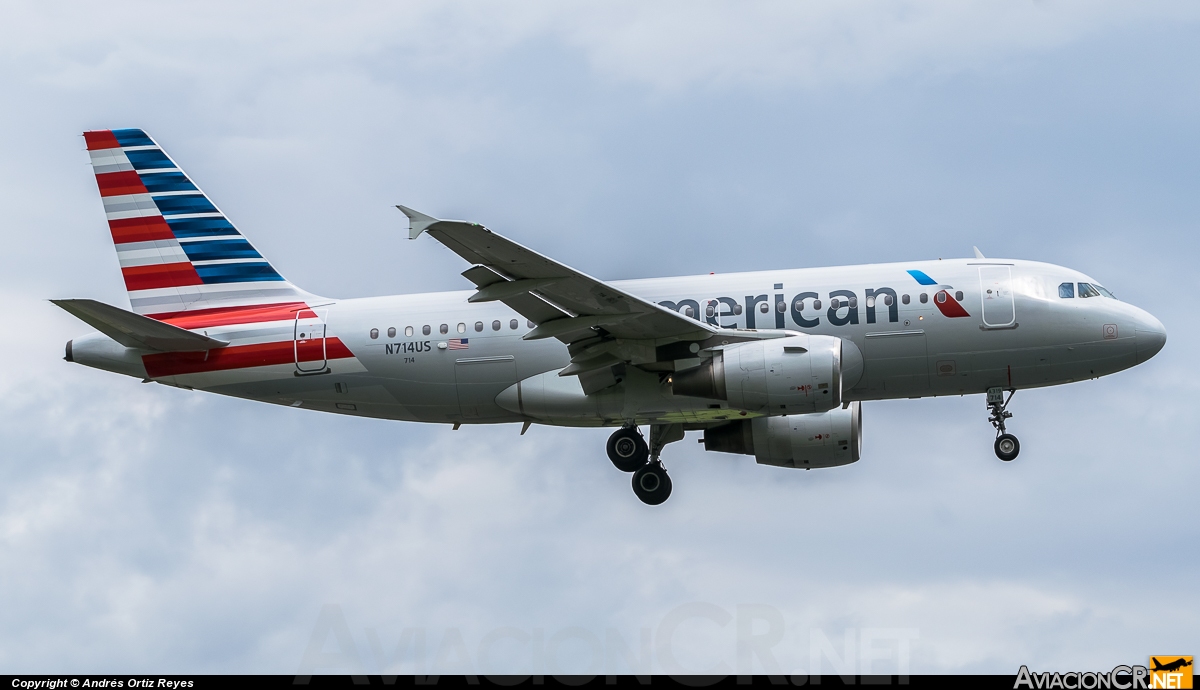 N714US - Airbus A319-100 - US Airways