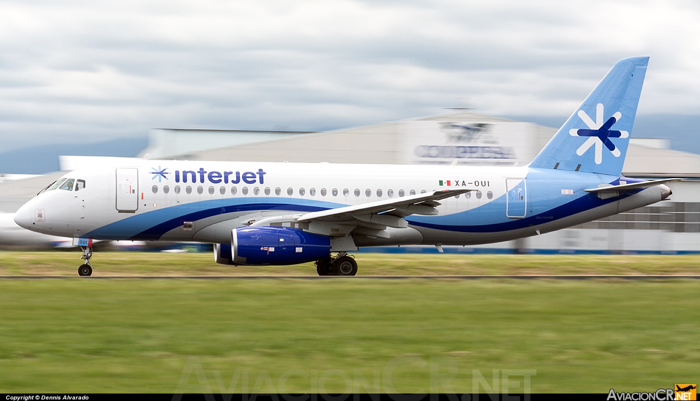 XA-OUI - Sukhoi Super Jet 100-95B - Interjet