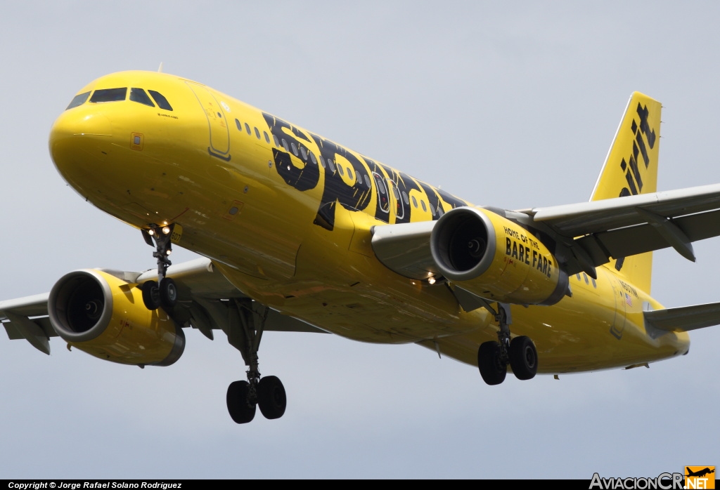 N607NK - Airbus A320-232 - Spirit Airlines