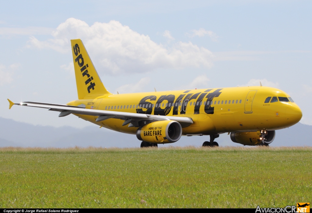 N607NK - Airbus A320-232 - Spirit Airlines