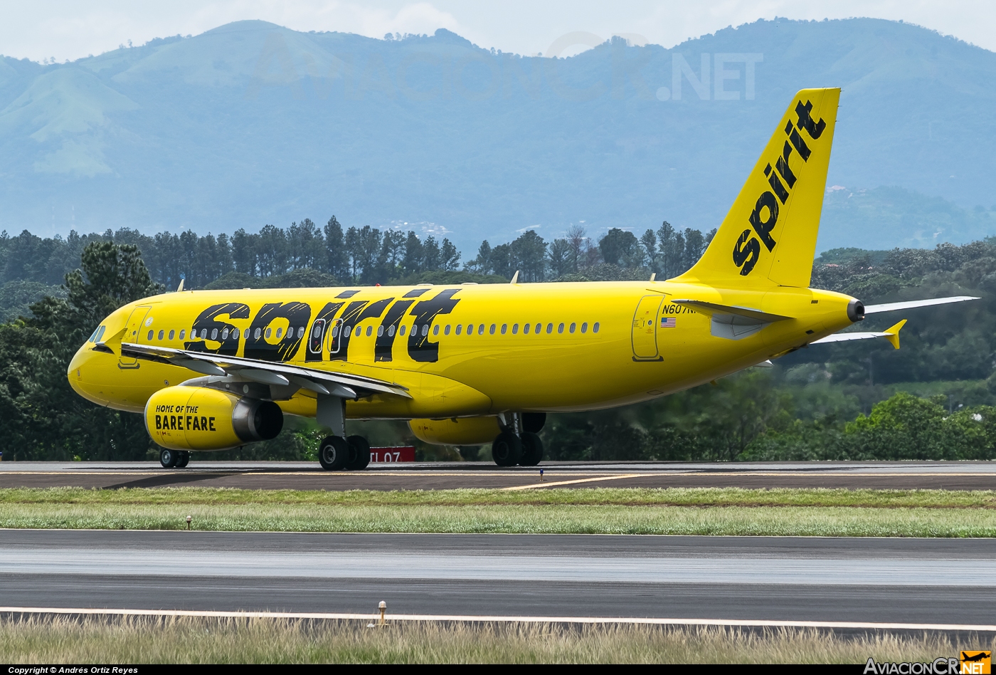 N607NK - Airbus A320-232 - Spirit Airlines