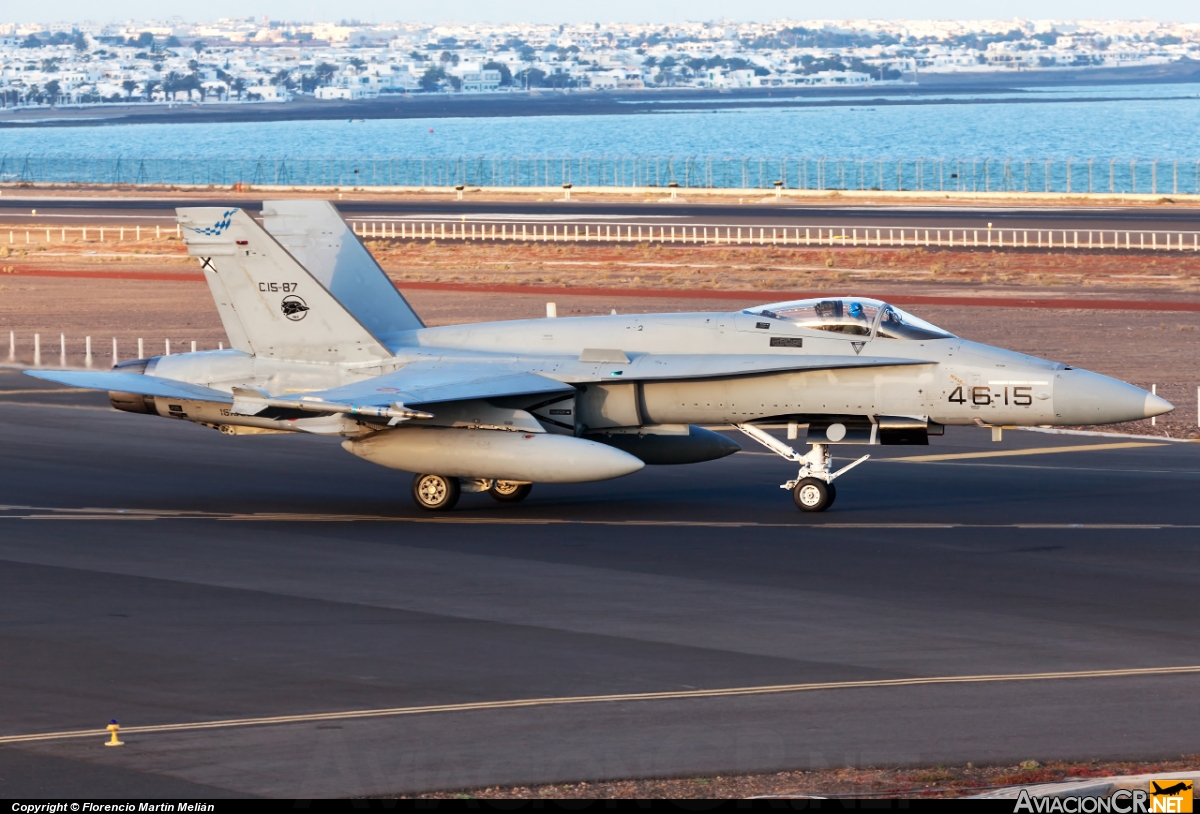 C.15-87 - McDonnell Douglas F/A-18E Super Hornet - Ejército del Aire Español