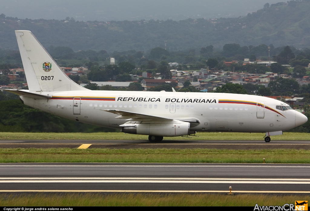 0207 - Boeing 737-2N1(Adv) - Fuerza Aérea Venezolana