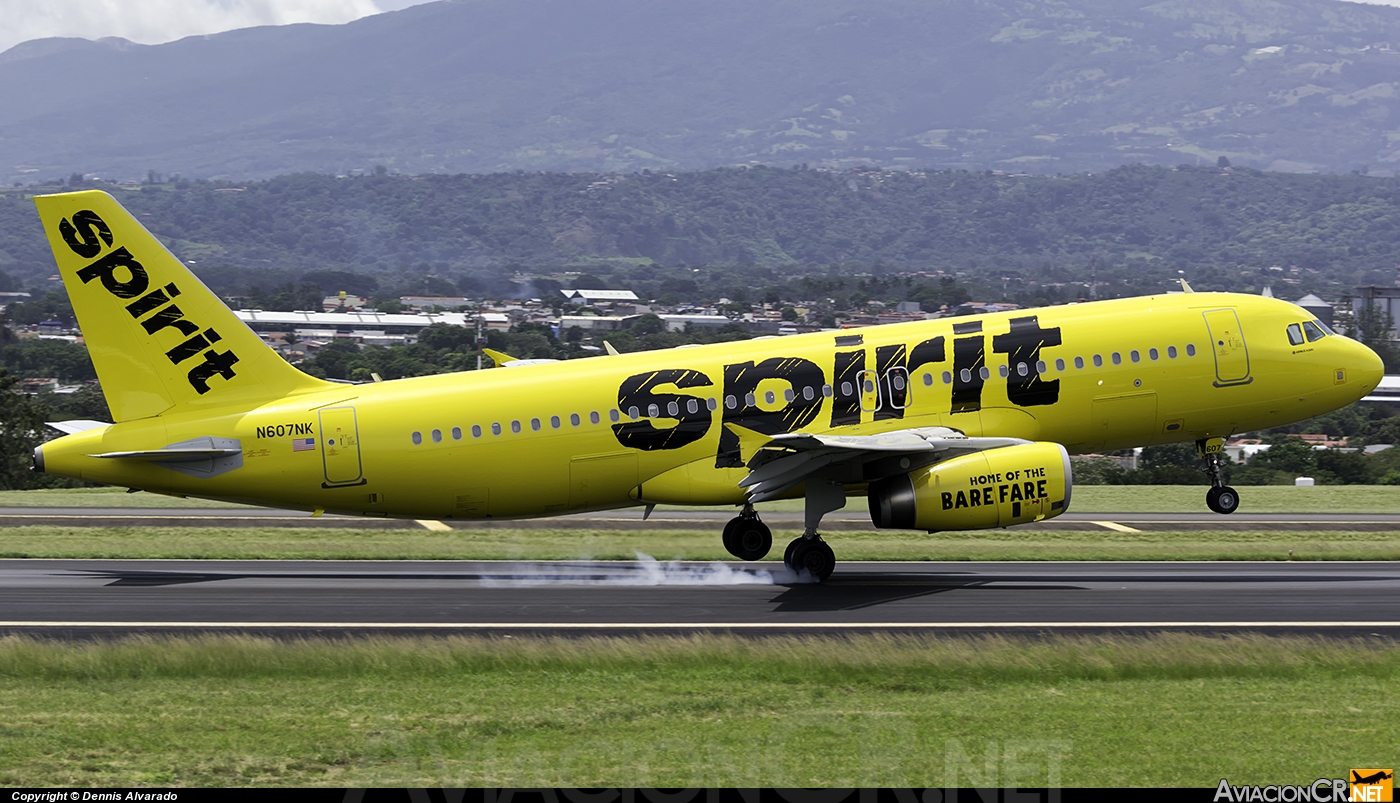 N607NK - Airbus A320-232 - Spirit Airlines