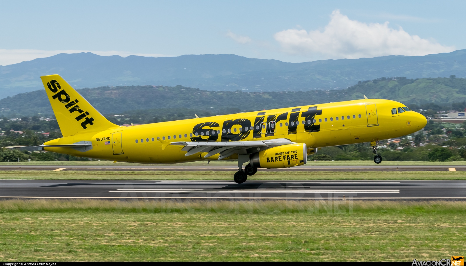 N607NK - Airbus A320-232 - Spirit Airlines