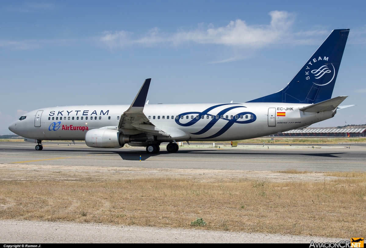 EC-JHK - Boeing 737-85P - Air Europa