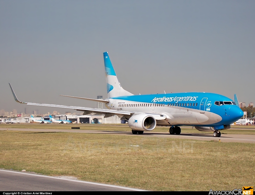 LV-CPH - Boeing 737-7Q8 - Aerolineas Argentinas