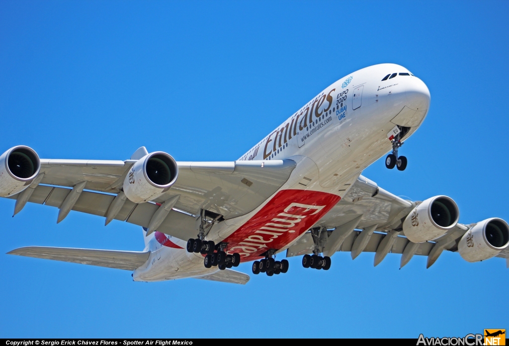 A6-EEU - Airbus A380-841 - Emirates