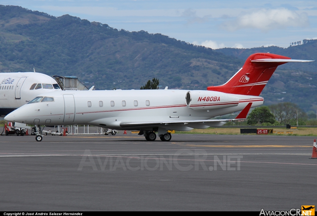 N480BA - Bombardier BD-100-1A10 Challenger 300 - Privado (Credomatic Air Services)
