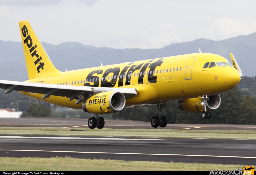 N642NK - Airbus A320-232 - Spirit