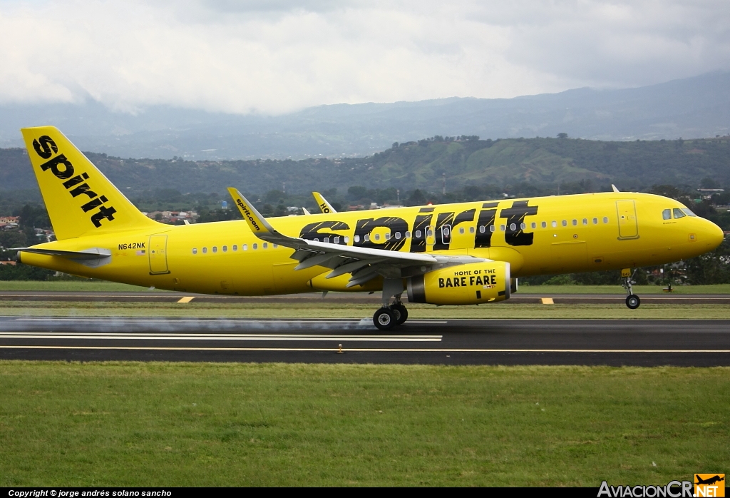 N642NK - Airbus A320-232 - Spirit Airlines