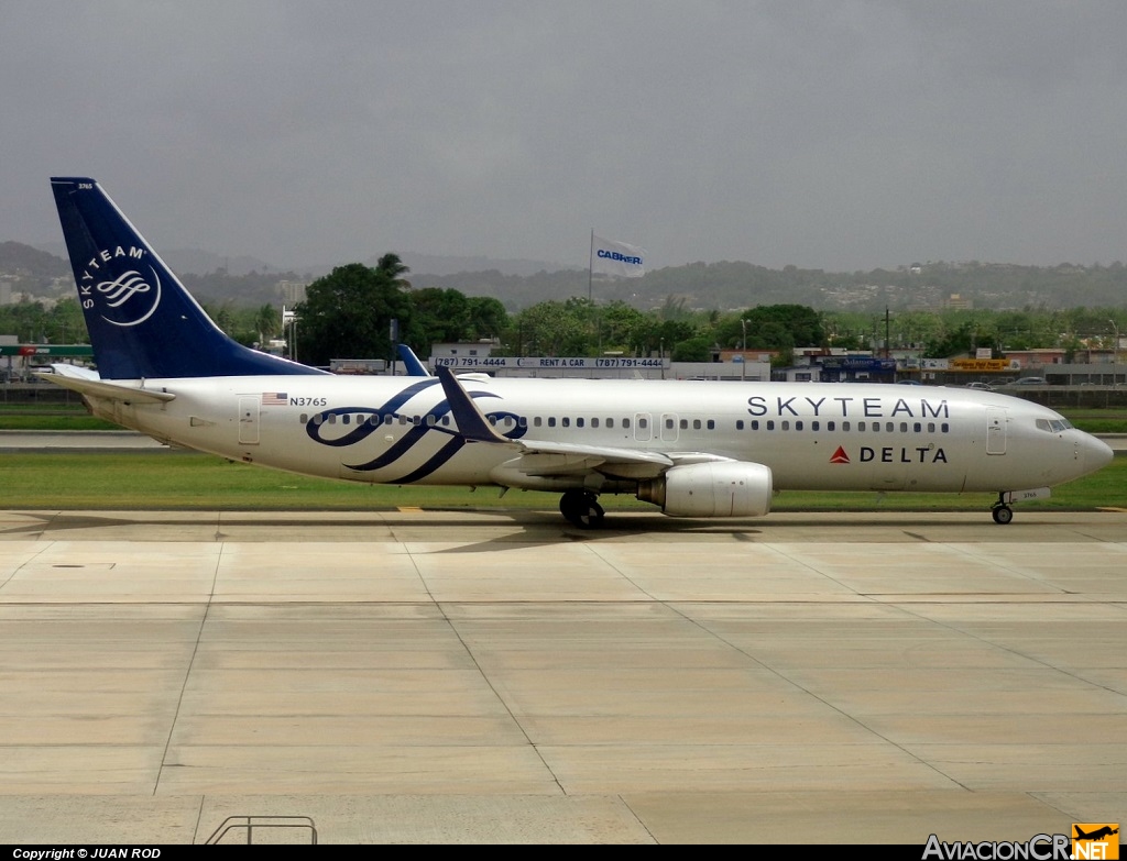 N3765 - Boeing 737-832 - Delta Air Lines