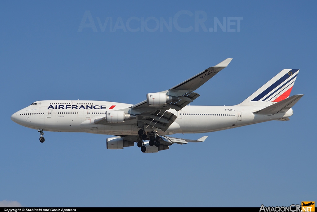 F-GITH - Boeing 747-428 - Air France