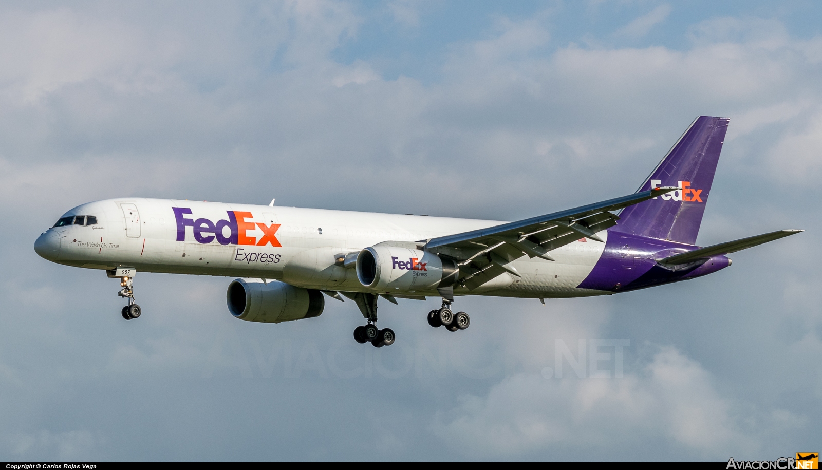 N957FD - Boeing 757-21B(SF) - FedEx Express