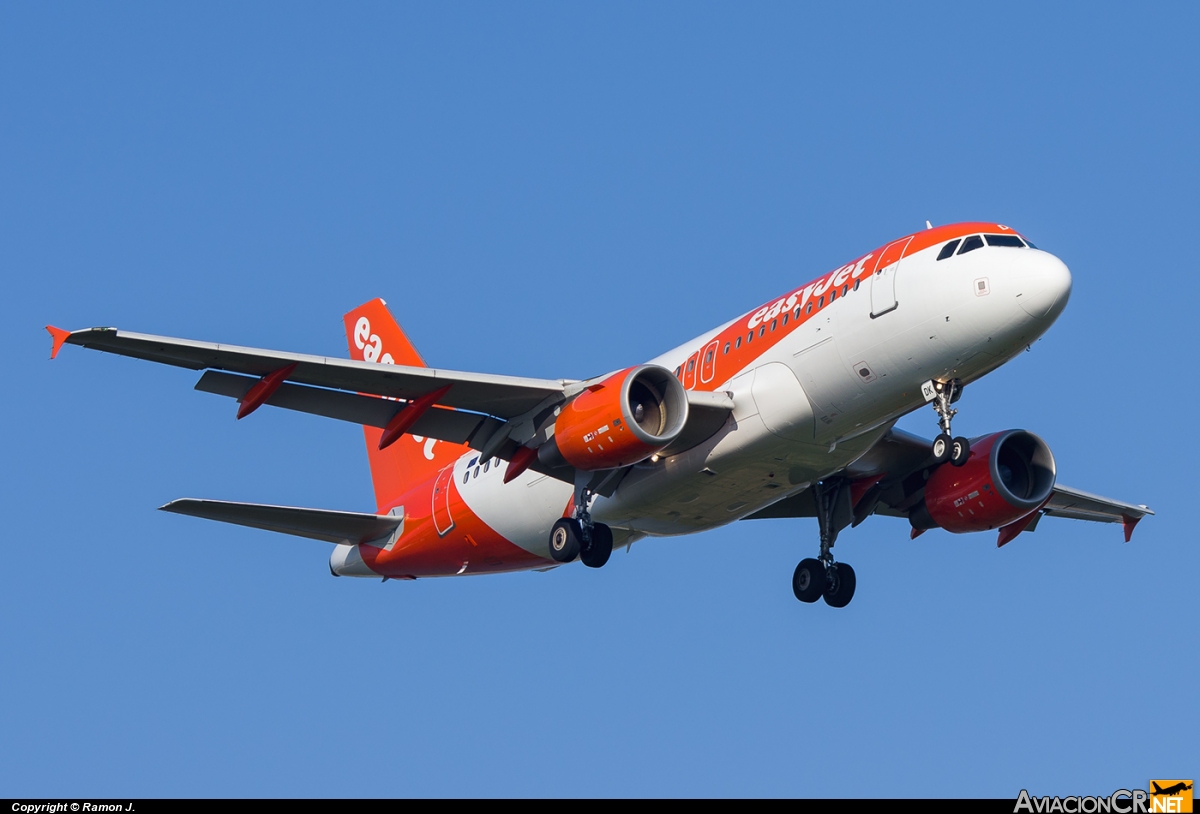 G-EZDK - Airbus A319-111 - EasyJet Airline