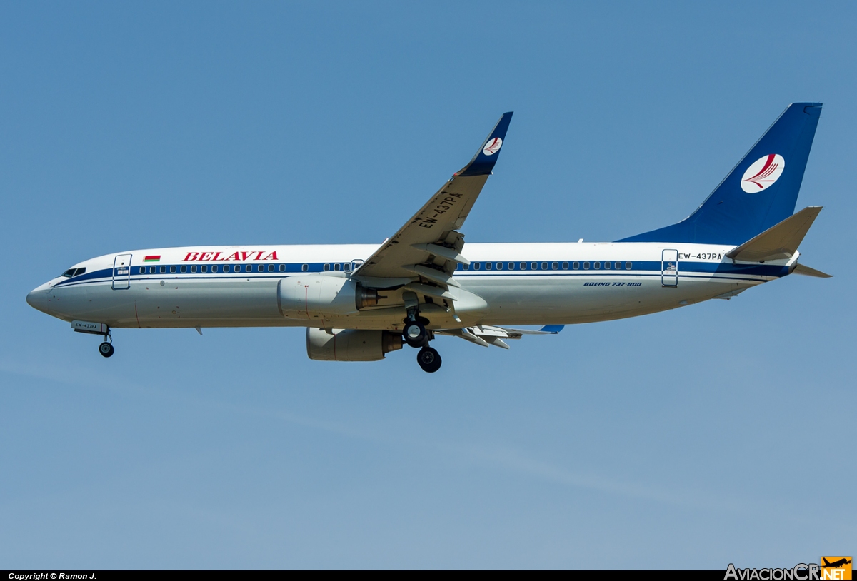 EW-437PA - Boeing 737-8K5 - Belavia Belarusian Airlines