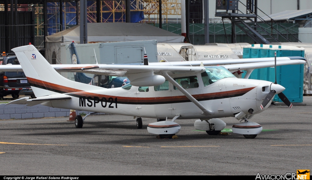 MSP021 - Cessna TU206G Turbo Stationair II - Ministerio de Seguridad Pública - Costa Rica