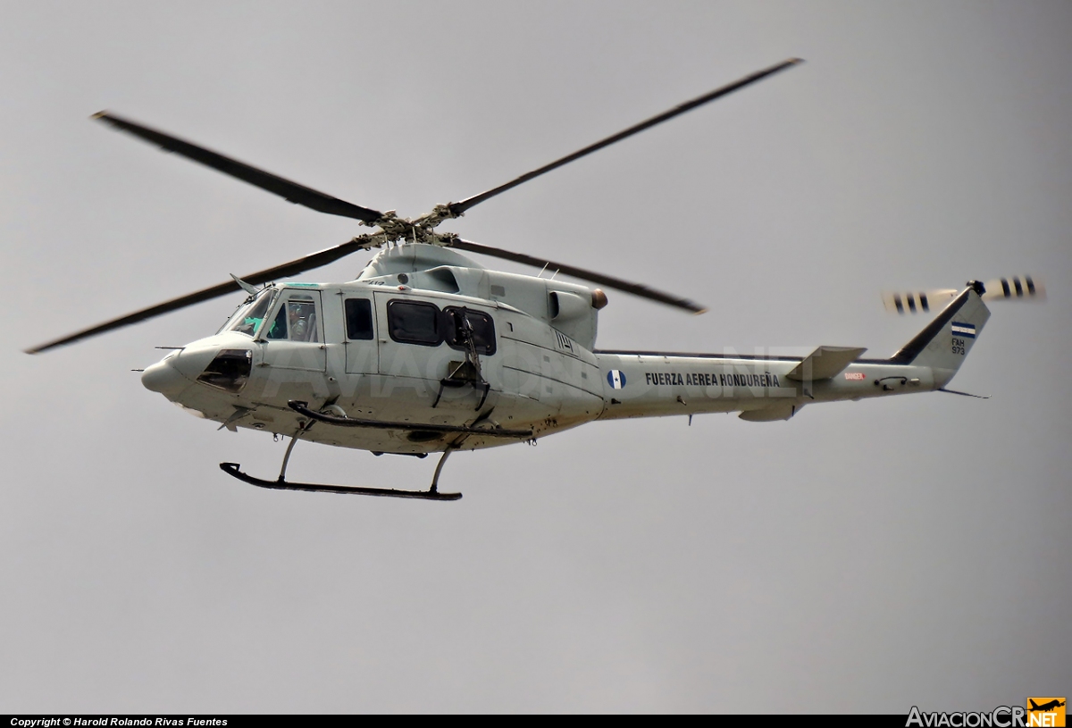 FAH-973 - Bell 412SP - Fuerza Aerea Hondureña