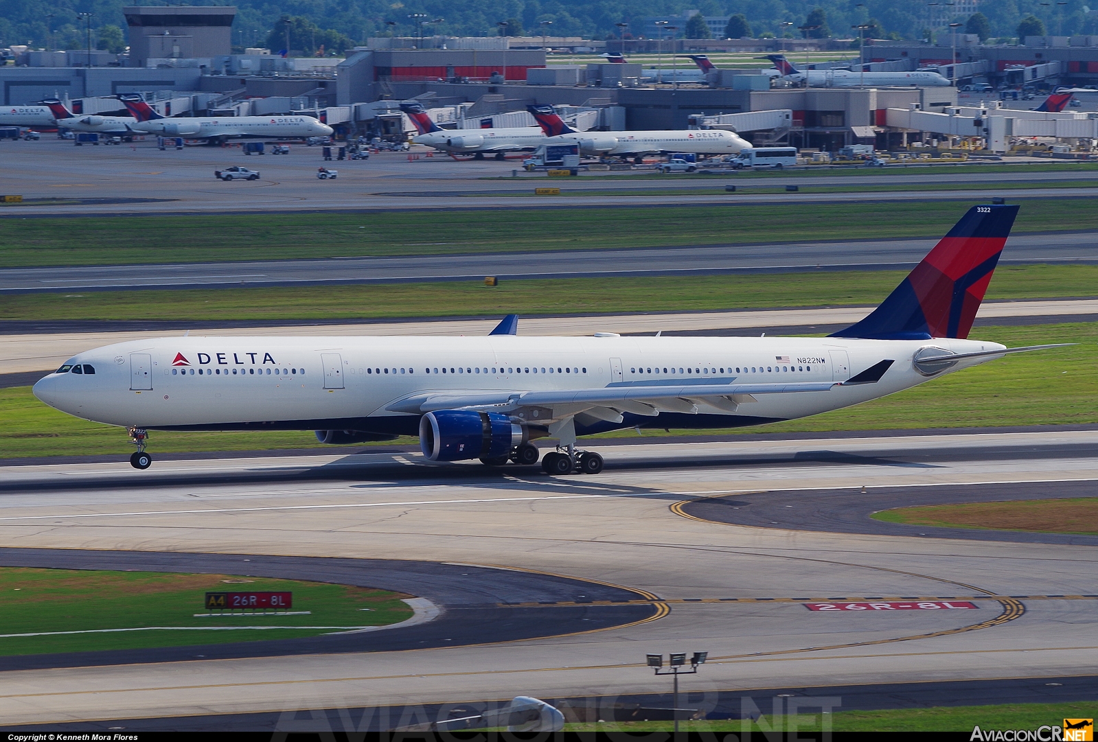 N822NW - Airbus A330-302 - Delta Airlines