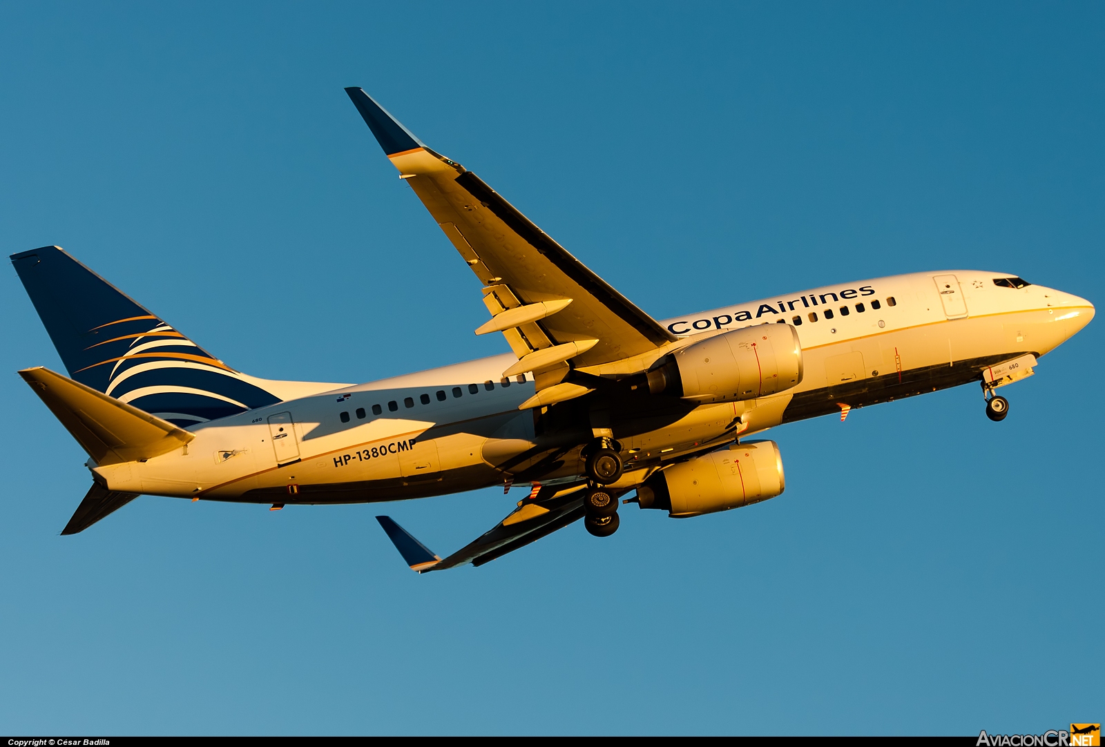 HP-1380CMP - Boeing 737-7V3 - Copa Airlines