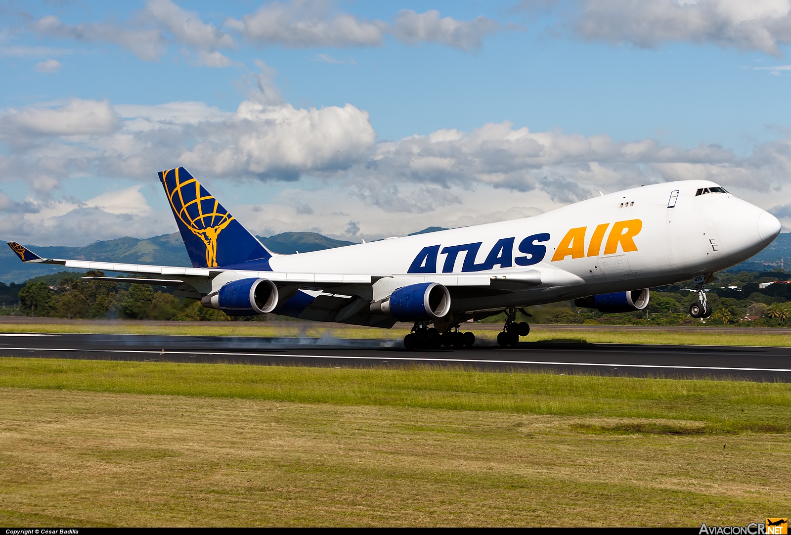 N418MC - Boeing 747-47UF(SCD) - Atlas Air